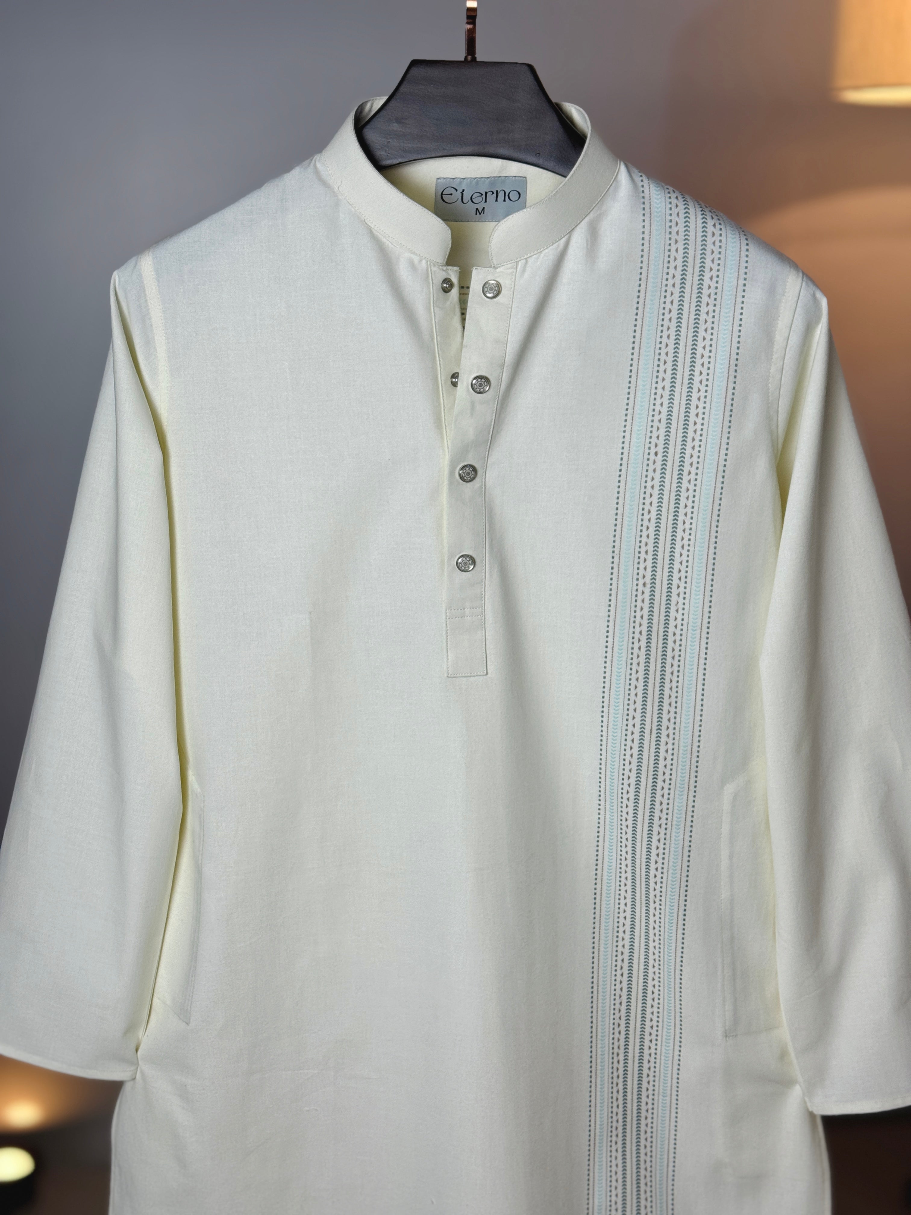 Premium Off white Panjabi