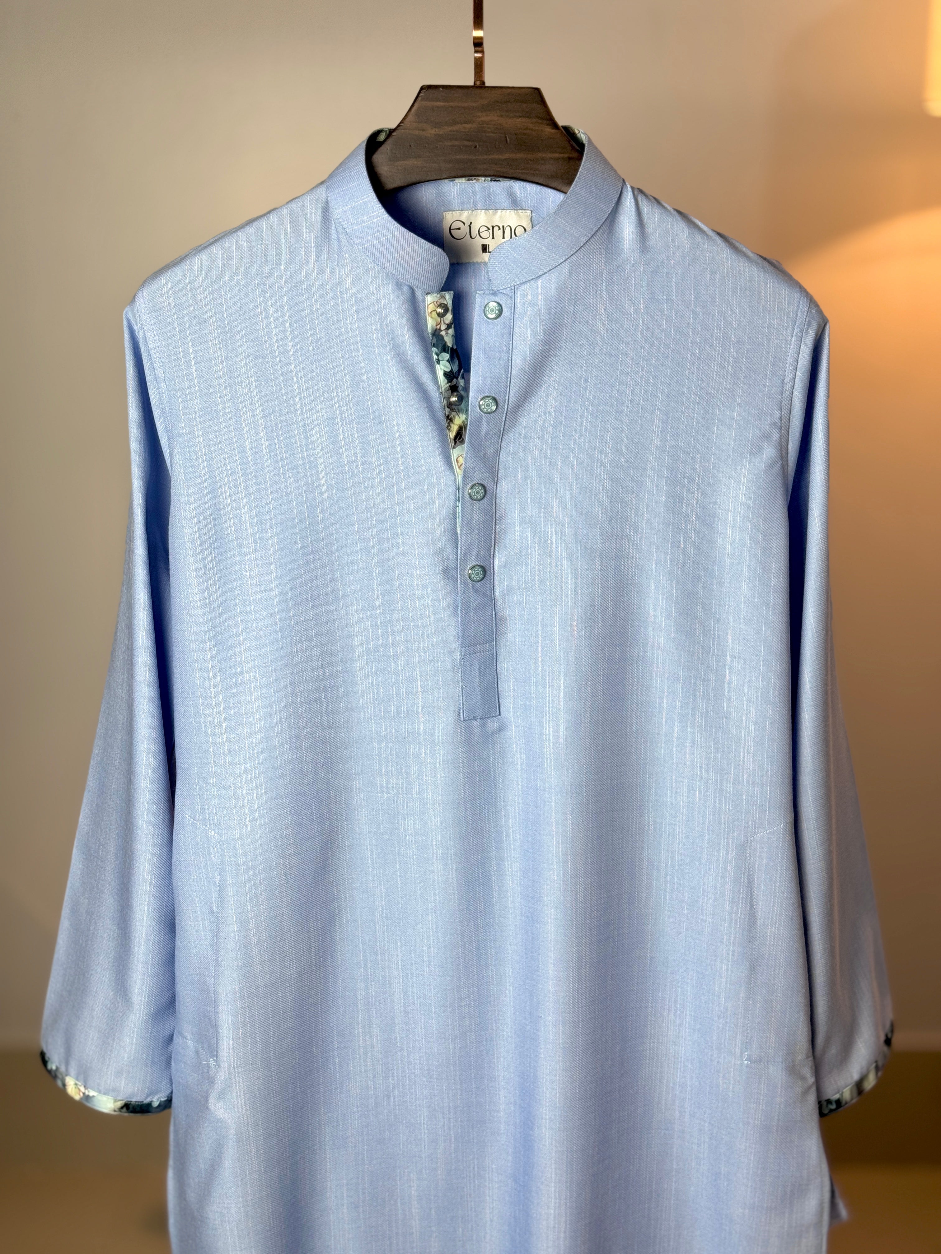 Premium Sky Blue Panjabi