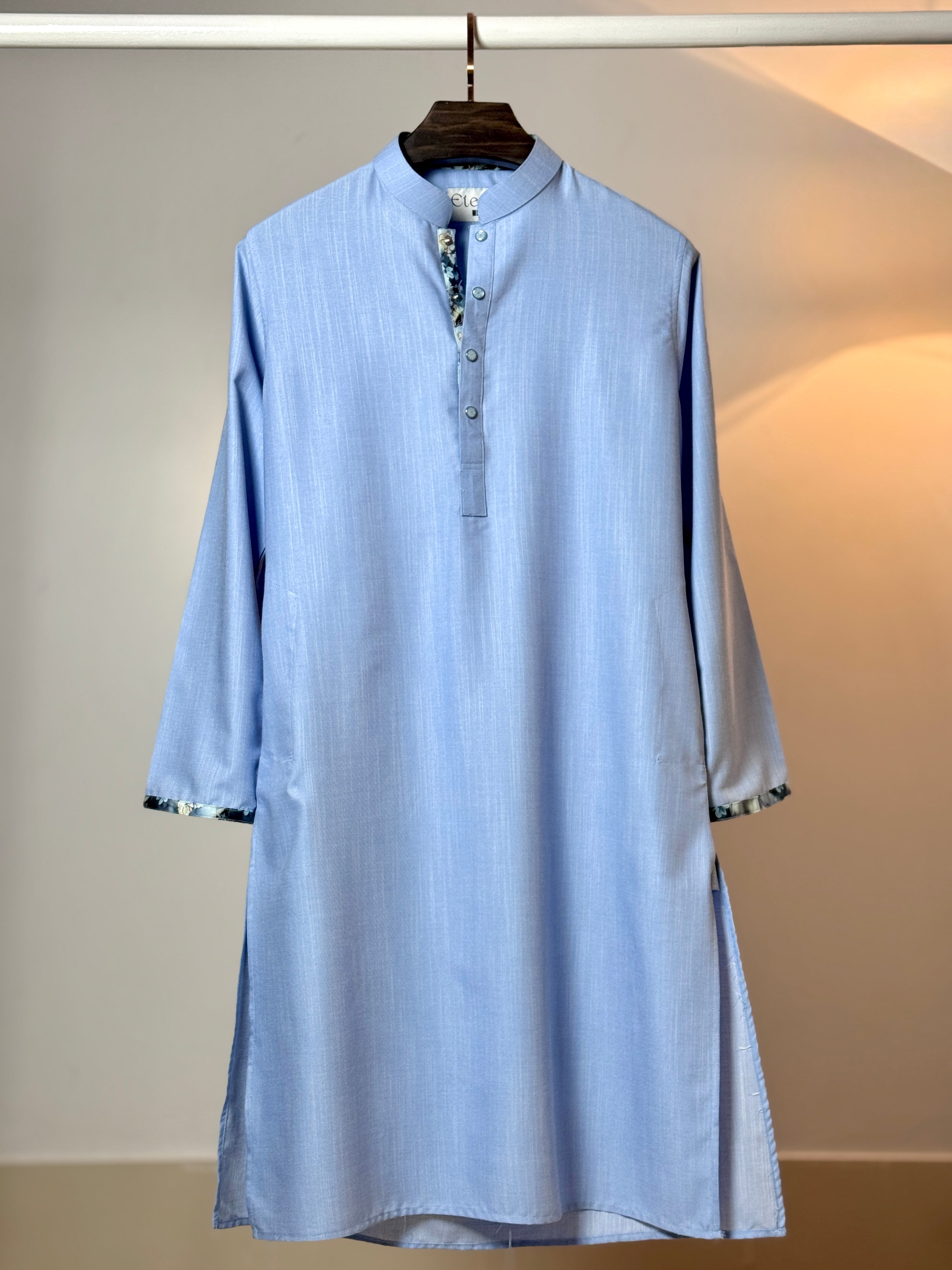 Premium Sky Blue Panjabi